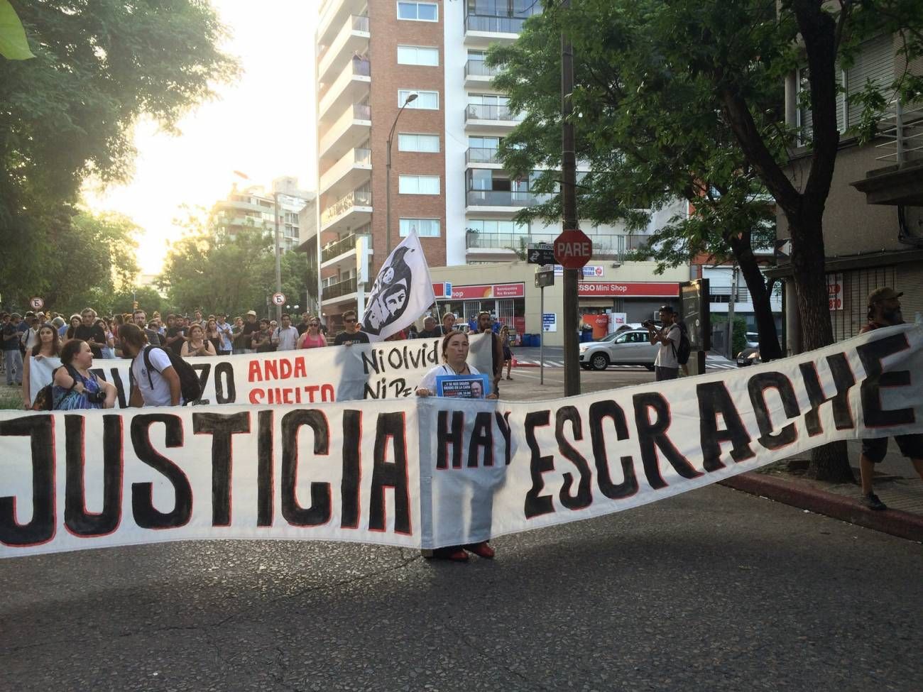 Marcha escrache