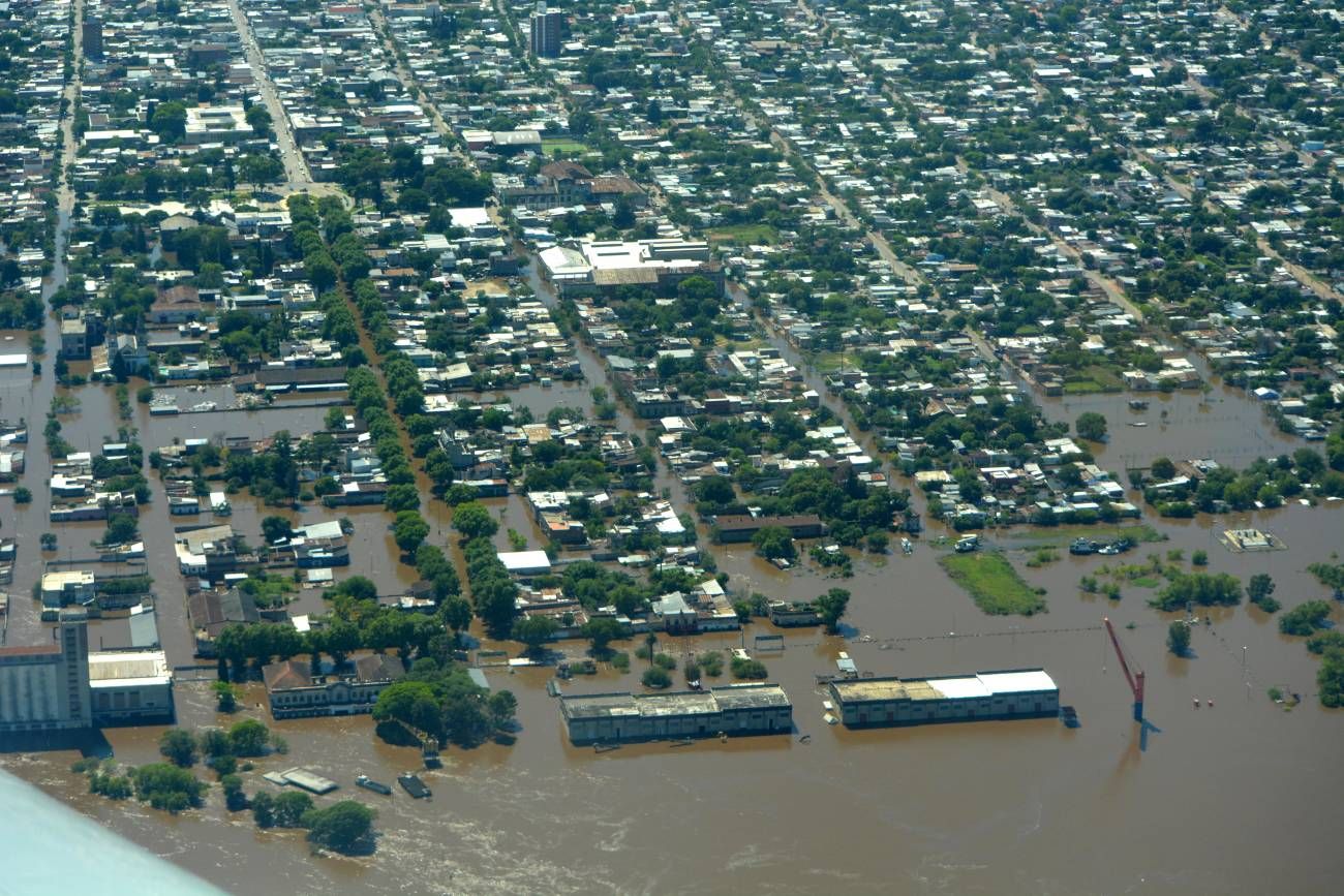 Inundaciones desde arriba
