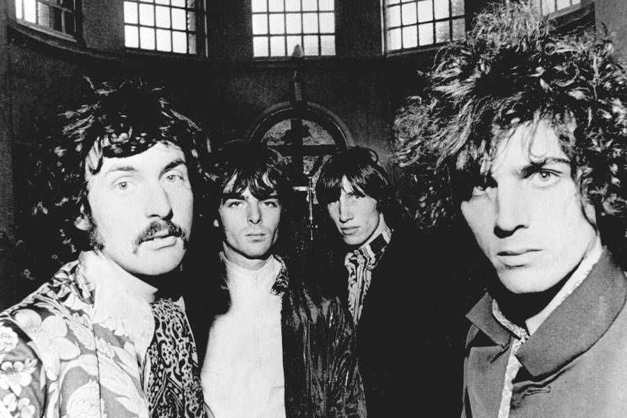 Los primeros Pink Floyd con Syd Barret (primero a la derecha)