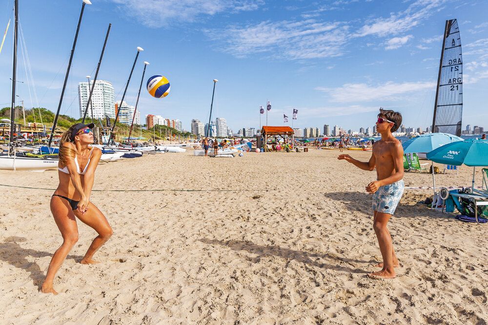 Agustina Purtscher con Ignacio Rodríguez.