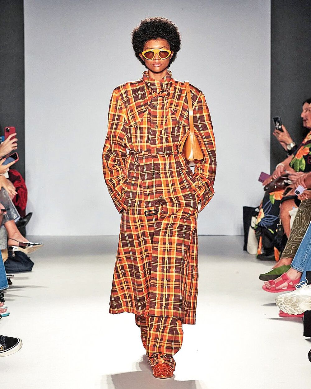 João Maraschin resaltó en su colección el valor de lo hecho a mano y con materiales sustentables.  Fotos: @spfw