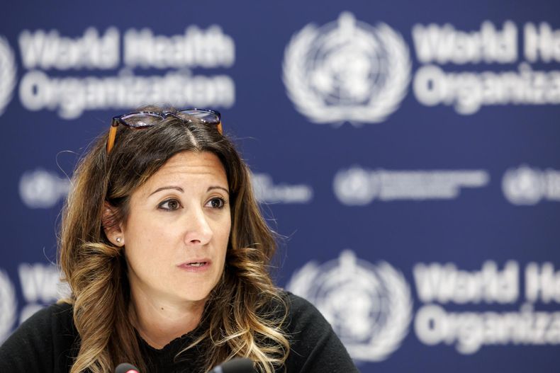 Maria Van Kerkhove, directora interina del Departamento de Prevención y Preparación ante Epidemias y Pandemias de la OMS.