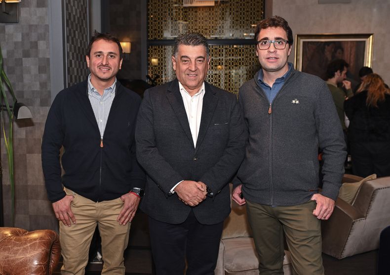 Aldo Franchetti, director de Operaciones de GDU Antonio Piñeyro y Nicolás Fernández Deotto&nbsp;