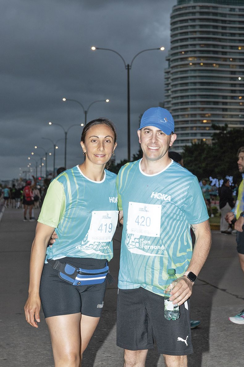 Gimena Isnaldi y Leandro Leal