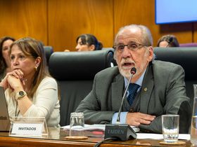 Las autoridades de la Junta de Transparencia y Ética Pública fueron recibidas por la Comisión de Presupuestos integrada con Hacienda de la Cámara de Diputados.