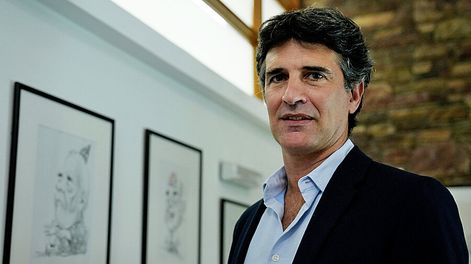 Ignacio Zuasnabar en la sede de Equipos Consultores en Montevideo. Foto: Javier Calvelo, adhocFOTOS