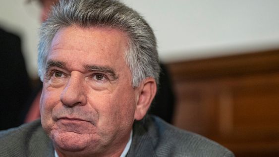 Gerardo Amarilla, durante la reunión del Directorio del Partido Nacional en su sede en Montevideo Gerardo Amarilla, durante la reunión del Directorio del Partido Nacional en su sede en Montevideo