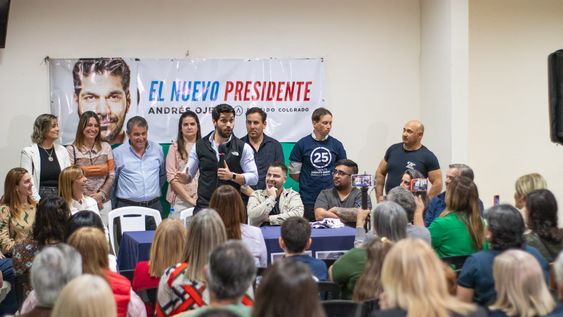 Acto de Andrés Ojeda en Melo, Cerro Largo
