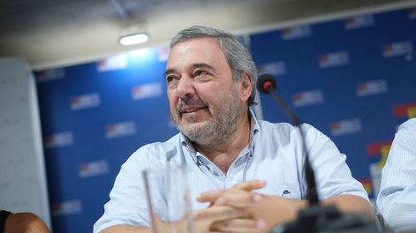 Mario Bergara en la Huella de Seregni. Mario Bergara en la Huella de Seregni.