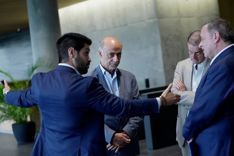 Dirigentes de la coalición republicana.