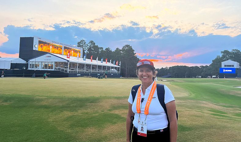 Una jueza uruguaya en el US Open, el Major que se presenta como “el mayor desafío golfístico”