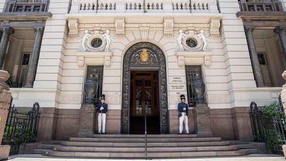 Suprema Corte de Justicia en Montevideo. Suprema Corte de Justicia en Montevideo.