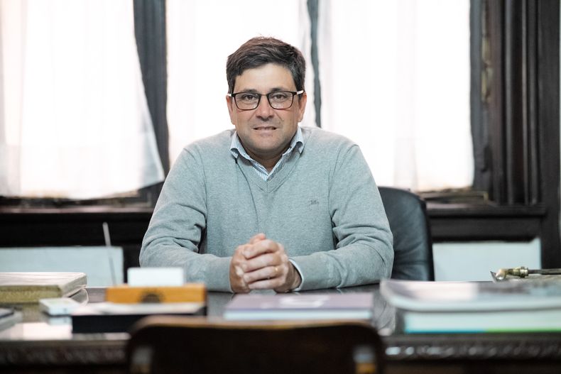 El presidente de la Federación Rural, Rafael Normey.