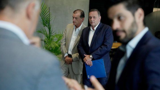 Dirigentes de la coalición republicana.