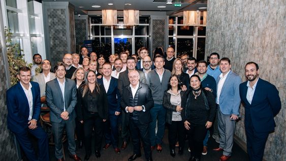Equipo de Totalnet con Javier Rey y Mario Robredo de Minsait Payments&nbsp;