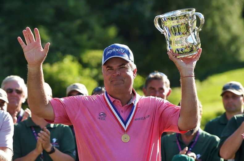 imagen de Con un muy buen rendimiento, el norteamericano Kenny  Perry se impuso en la 38ª edición del US Senior Open