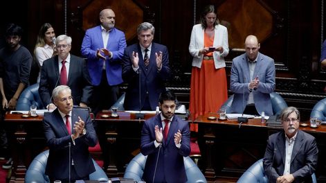 Ceremonia de la Asamblea General de inicio de la Legislatura en la Cámara de Diputados, febrero de 2025