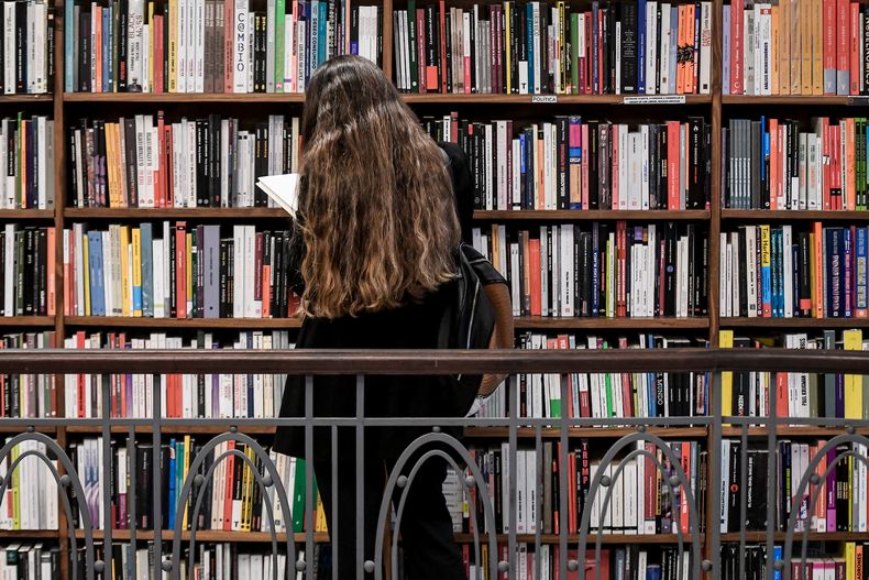 La librería Más Puro Verso, ubicada hasta el 2025 en la peatonal Sarandí.