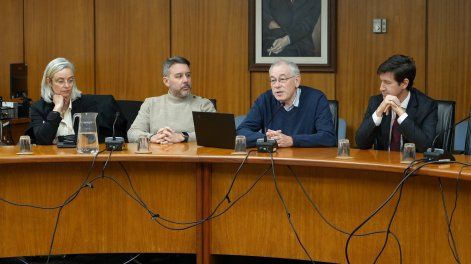 Representantes de Agesic durante su intervención en la Comisión de Innovación, Ciencia y Tecnología