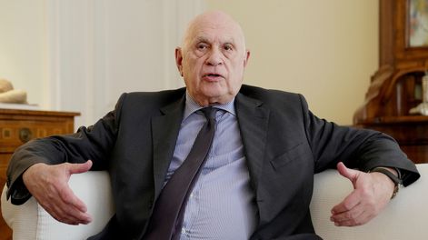 Carlo Nordio en la Embajada de Italia en Montevideo