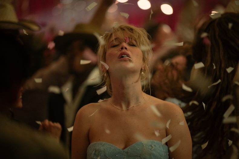 Jennifer Lawrence en Mátate, amor.