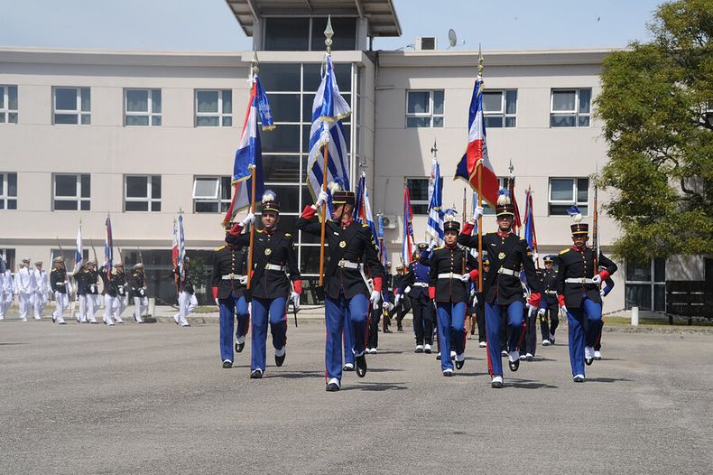 La Escuela Naval es sede de ceremonias de egreso, actos de fin de cursos, entrega de espadas y despachos a nuevos oficiales . Foto: Presidencia de la República