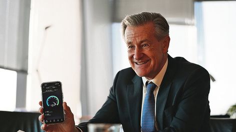 Gabriel Gurméndez durante la entrevista con Búsquea. Foto: Nicolás Zelaya / adhocFOTOS