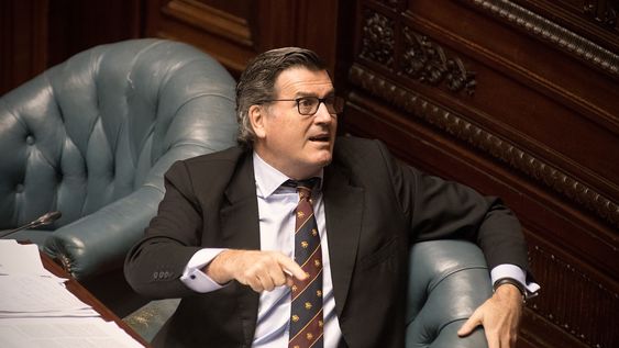 Pedro Bordaberry como senador en 2016, último período en el que estuvo políticamente activo Pedro Bordaberry como senador en 2016, último período en el que estuvo políticamente activo