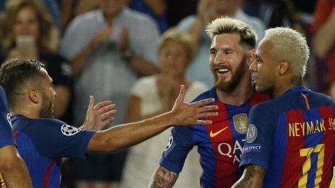 imagen de Barcelona comenzó la Champions League en modo PlayStation