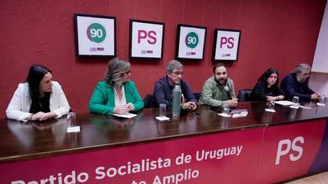 Lanzamiento de la campaña del Partido Socialista para la recolección de firmas por la reforma de la seguridad social&nbsp;