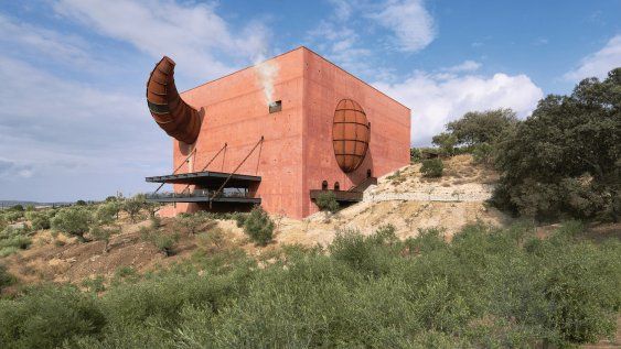 asi es el monumental museo la almazara disenado por philippe starck en malaga asi es el monumental museo la almazara disenado por philippe starck en malaga