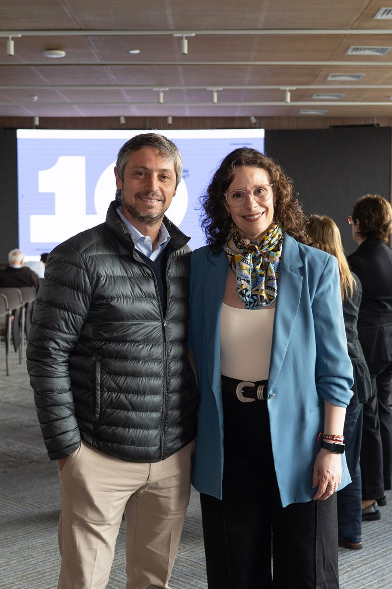 Santiago Bermúdez y Marcela Romero.
