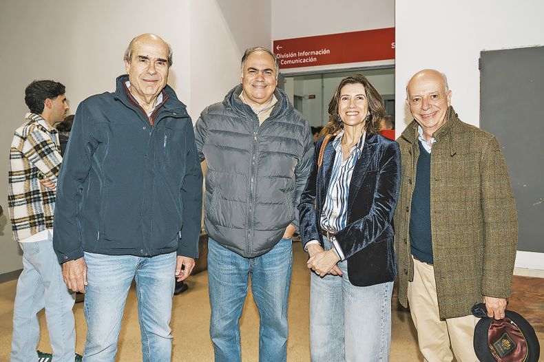Diputado Pablo Abdala, Sergio Berruti, Rossana Supparo y senador Javier García.
