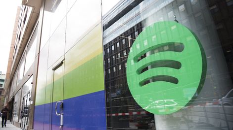 Búsqueda | Sede central de Spotify en Estocolmo. Foto: Lars Pehrson, AFP