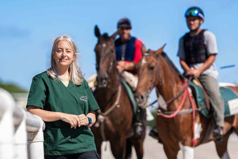 Rita Rocca, jefa del ServicioVeterinario de Codere.
