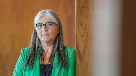 Lucía Etcheverry, ministra de Transporte y Obras Públicas.