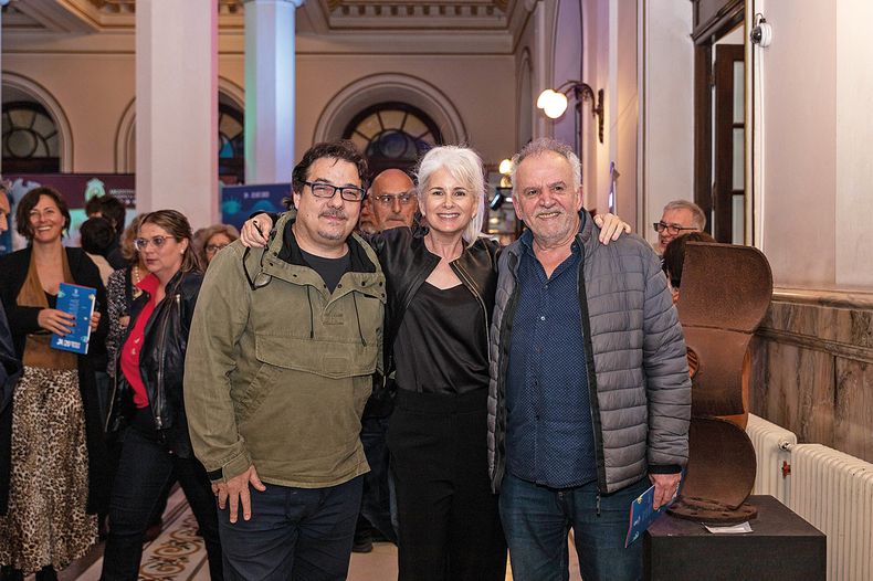 Fernán Mirás, Cecilia Dopazo y Marcelo Piñeyro recibieron un homenaje por los 30 años de Tango Feroz