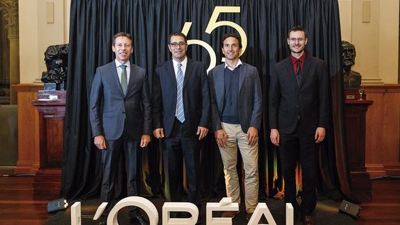 Embajador de Francia Jean-Paul Seytre, director general de L’Oréal Groupe en Uruguay Nicolás Oberti, presidente de la Cámara de Comercio e Industria , presidente de la Cámara de Comercio e Industria Franco Uruguaya MatíasSaiz y director ejecutivo de la cámara Jean-Charles Joachim Embajador de Francia Jean-Paul Seytre, director general de L’Oréal Groupe en Uruguay Nicolás Oberti, presidente de la Cámara de Comercio e Industria , presidente de la Cámara de Comercio e Industria Franco Uruguaya MatíasSaiz y director ejecutivo de la cámara Jean-Charles Joachim