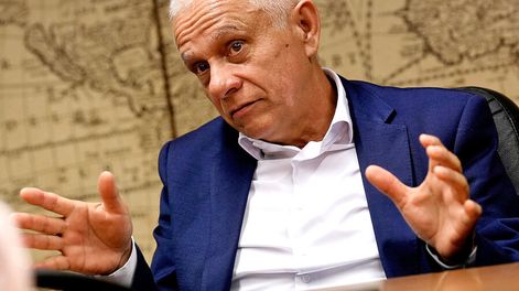 Washington Melo, presidente de la Cámara Uruguaya de Televisión para Abonados. Foto: Javier Calvelo / adhocFOTOS