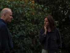 Stellan Skarsgård y Renate Reinsve en Sentimental Value.