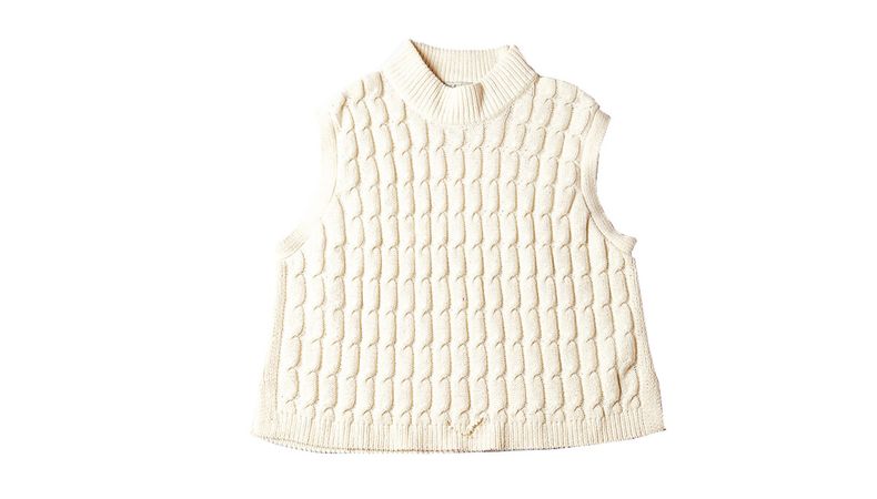 Chaleco tejido de chenille $ 1.199