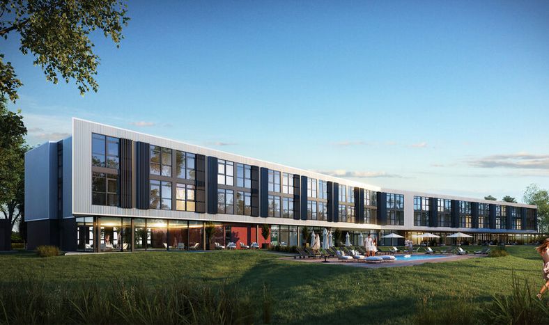 Proyecto de construcción del hotel cinco estrellas Midland en Paso de los Toros