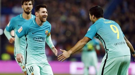 imagen de Suárez acerca al Barcelona a la final de la Copa del Rey