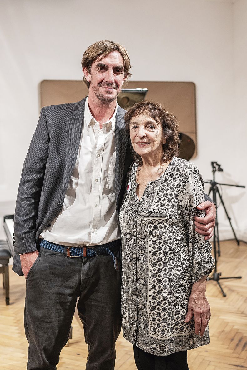 Juan Martín Trucco con Sofía Sussanich, de Porsaleu.