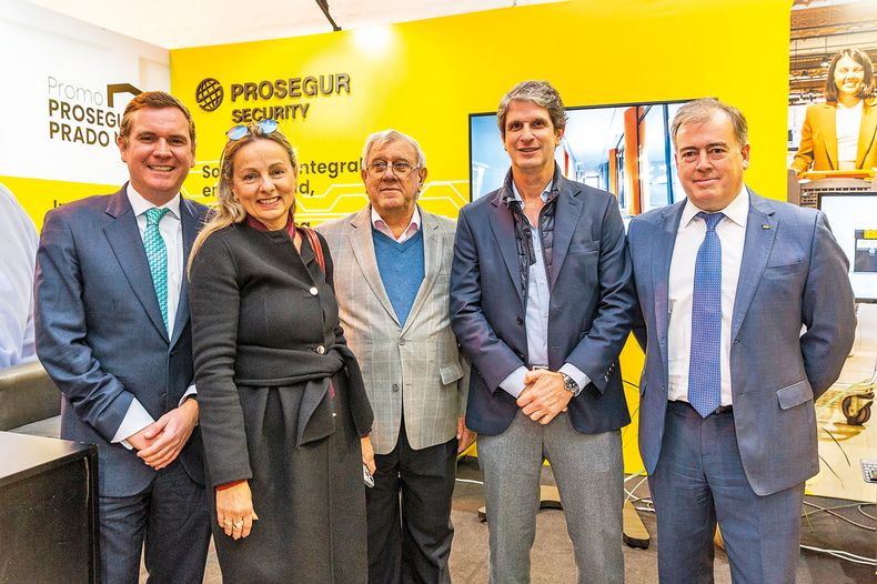 Ignacio Rivela, Evelina Pietra, Ricardo Árraga, Martín Matos y Andrés Burghi