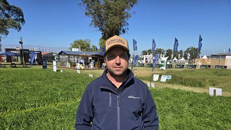 El gerente de ventas de PGG Wrightson Seeds, Raúl Urrestarazu