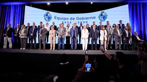 Los integrantes del próximo gabinete de gobierno&nbsp;