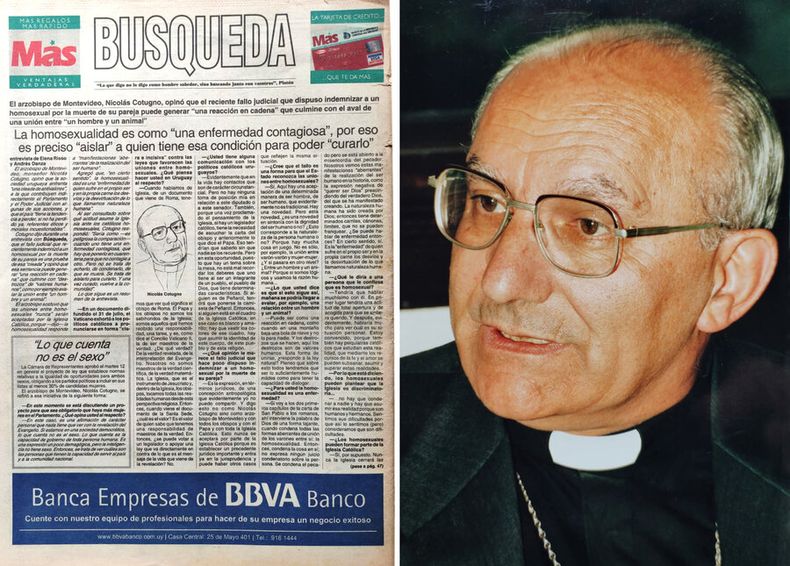 Nicolás Cotugno durante la entrevista con Búsqueda. Fotos: Archivo Búsqueda.