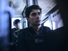 Fotograma de Enzo Vogrincic en la serie de Netflix El futuro es nuestro. Fotograma de Enzo Vogrincic en la serie de Netflix El futuro es nuestro.