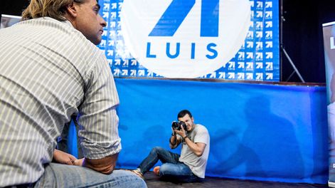 Búsqueda | Presidente Luis Lacalle Pou. Foto: Javier Calvelo / adhocFOTOS